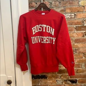 Champion college crew neck BU